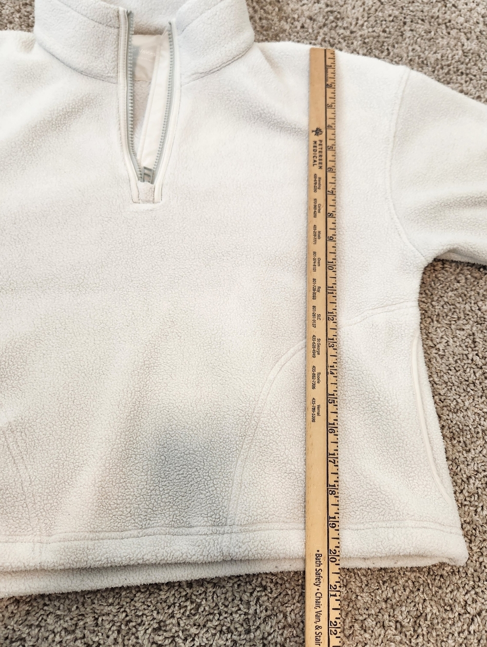 Outdoor Voices PrimoFleece 1/4 Zip Pullover Size Small - Picture 8 of 8
